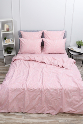 Пододеяльник поплин Виола-компаньон розовый